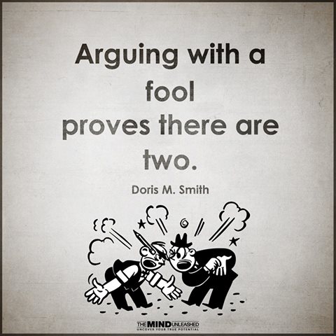 arguing false friend